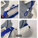 Женская сумка через плечо Fashion (белая) стильная кроссбоди сумка с широким ремнем А-0031 фото 5